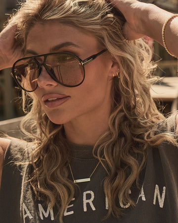Hideaway Drift Aviator Sunglasses