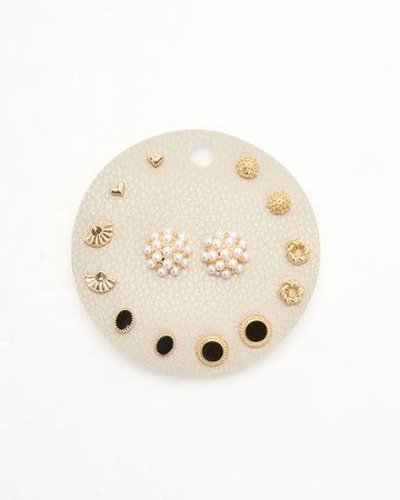 Midnight Minis Multi Stud Earrings