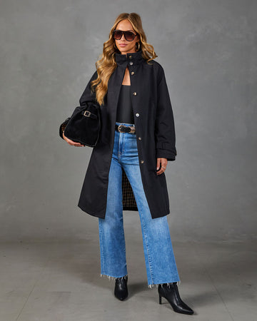 Daily Icon Waist Tie Trench Coat