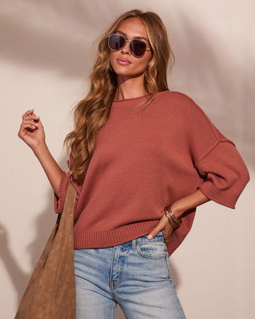Warm Morning Knit Sweater