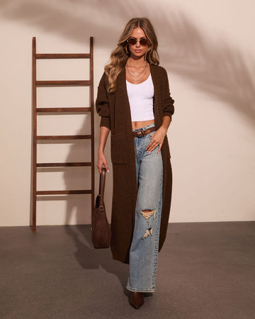 Soft Feels Knit Open Front Cardigan
