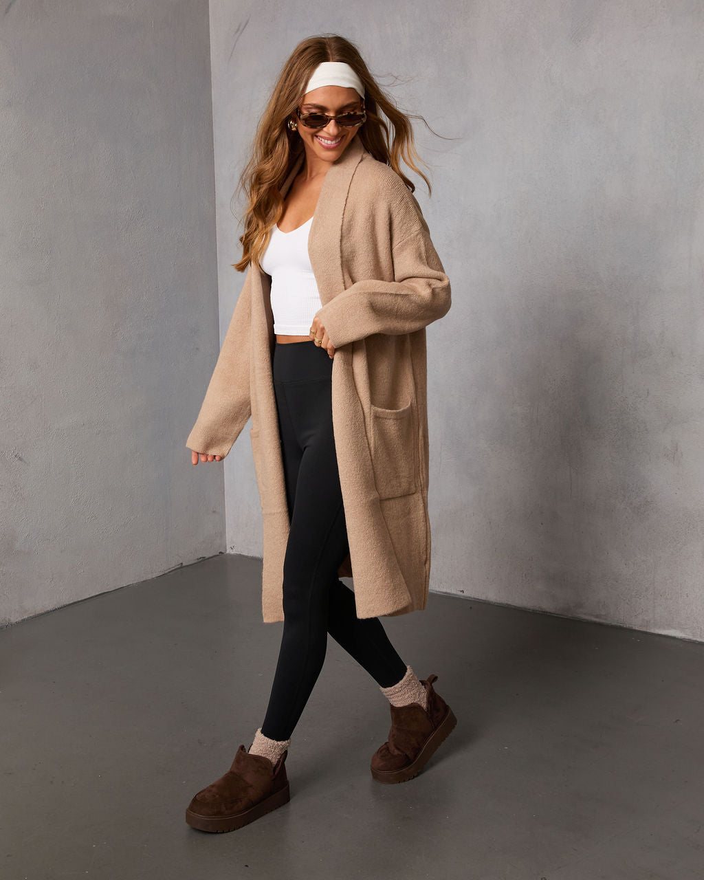 Homebound Knit Duster Cardigan – VICI