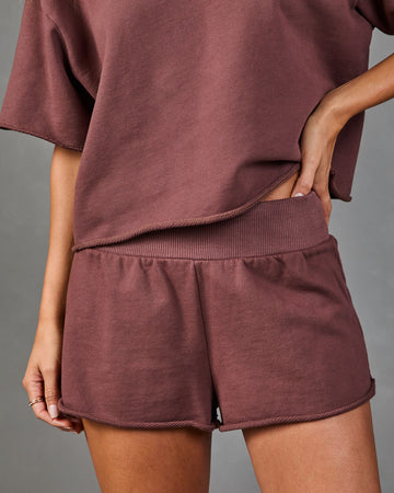 Cozy Atelier Low Rise Terry Shorts