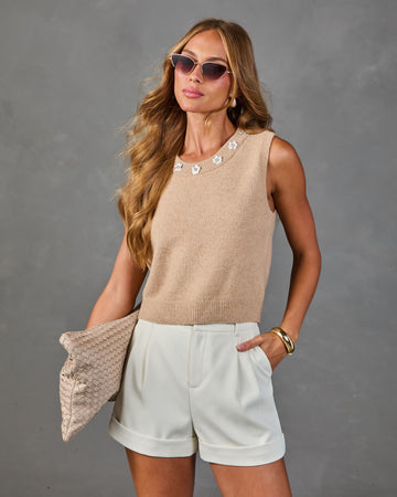 Juliana Knit Floral Tank Top