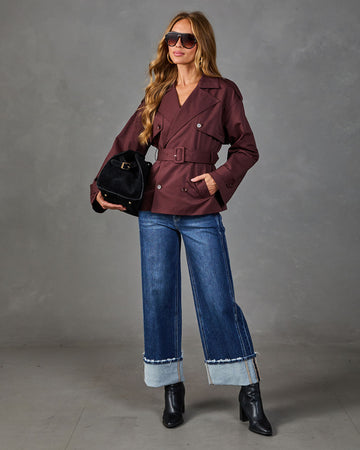 Autumn Estate Belted Trench Jacket