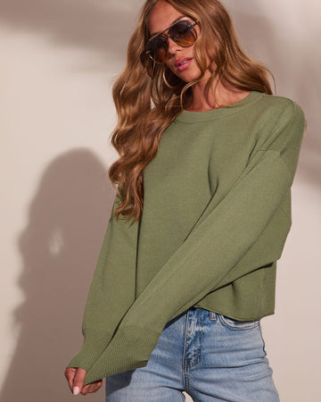 Comfort Found Knit Pullover Sweater