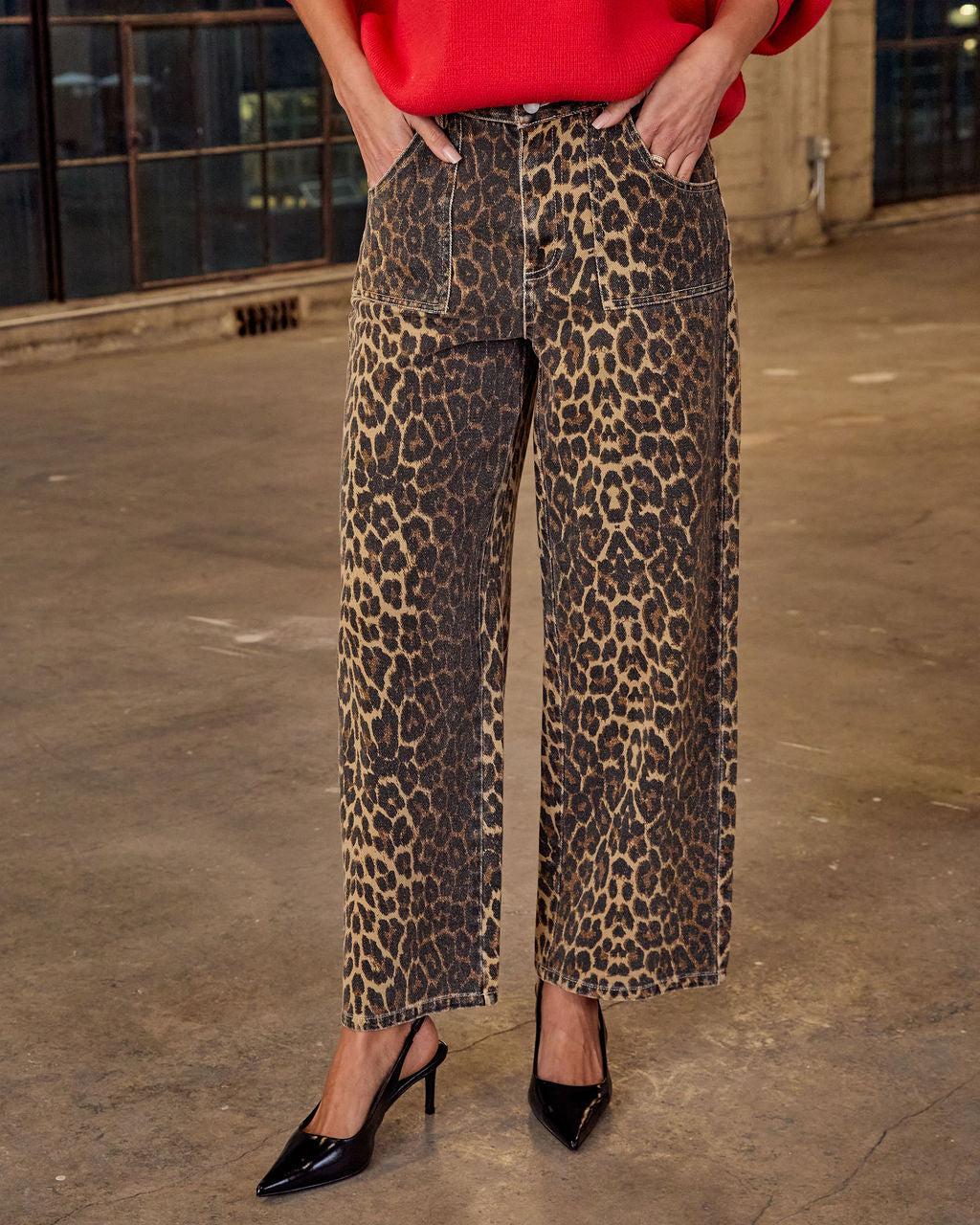 Moment In Time Leopard Print Pants – VICI