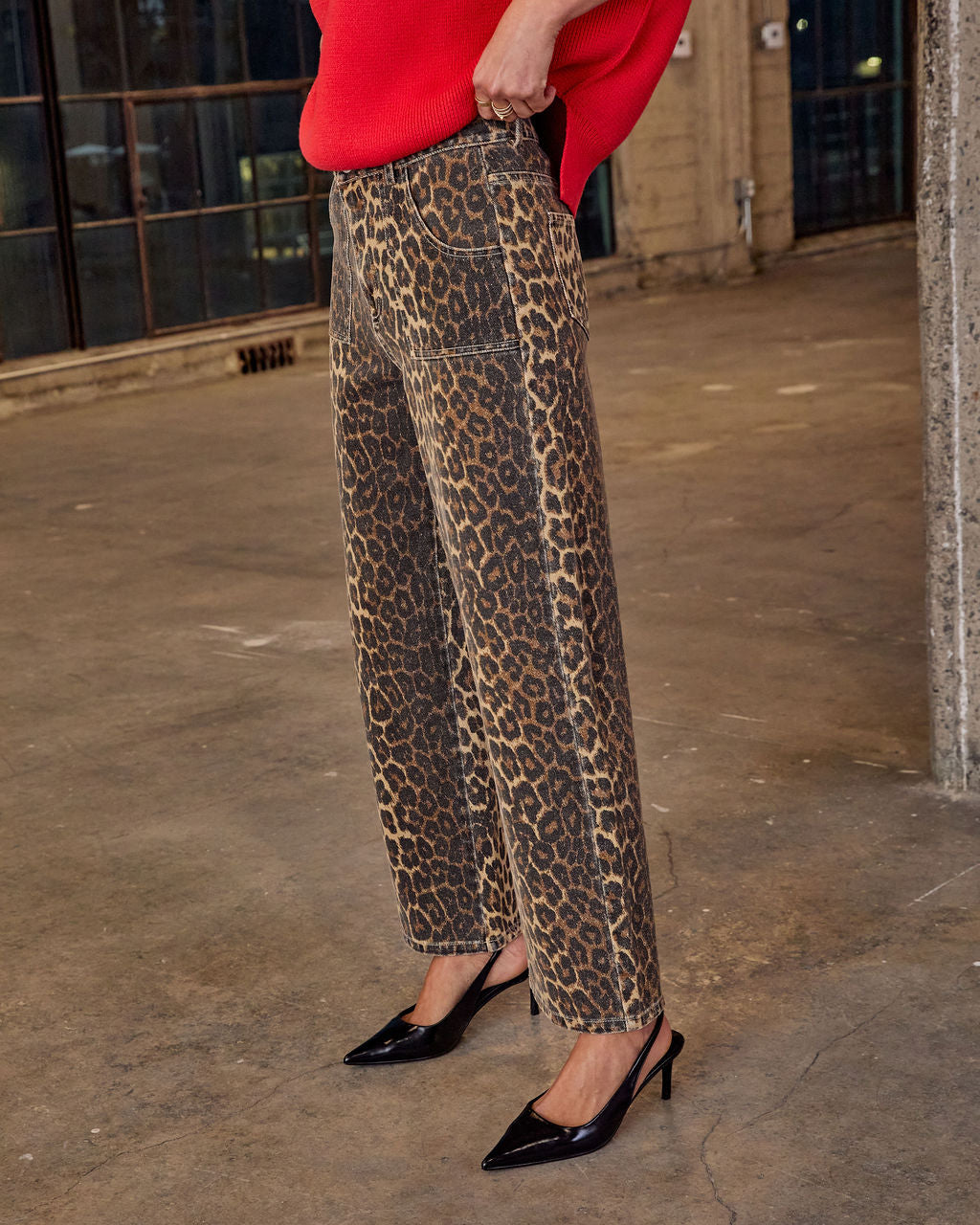 Moment In Time Leopard Print Pants – VICI