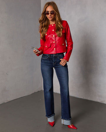 Sleigh Street Vegan Leather Jacket