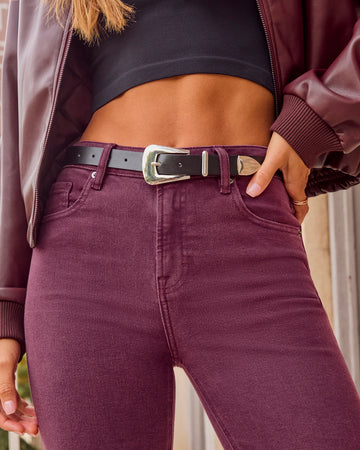 Tustin Vegan Leather Belt