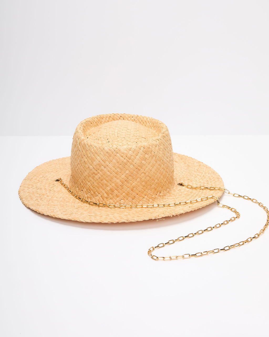 Vaycay Nomad Chain Link Straw Hat – VICI display picture 2