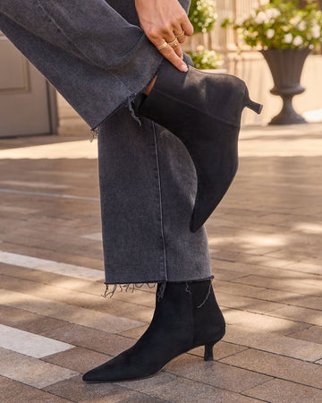 Cordee Suede Ankle Booties