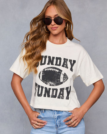 Sunday Funday Short Sleeve Graphic Tee