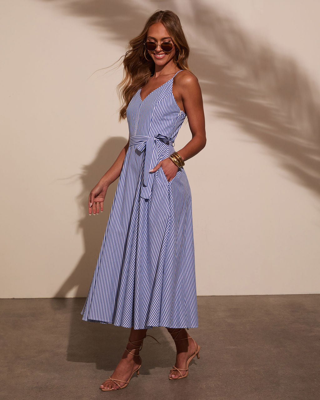 Lilliana Fit And Flare Midi Dress – VICI