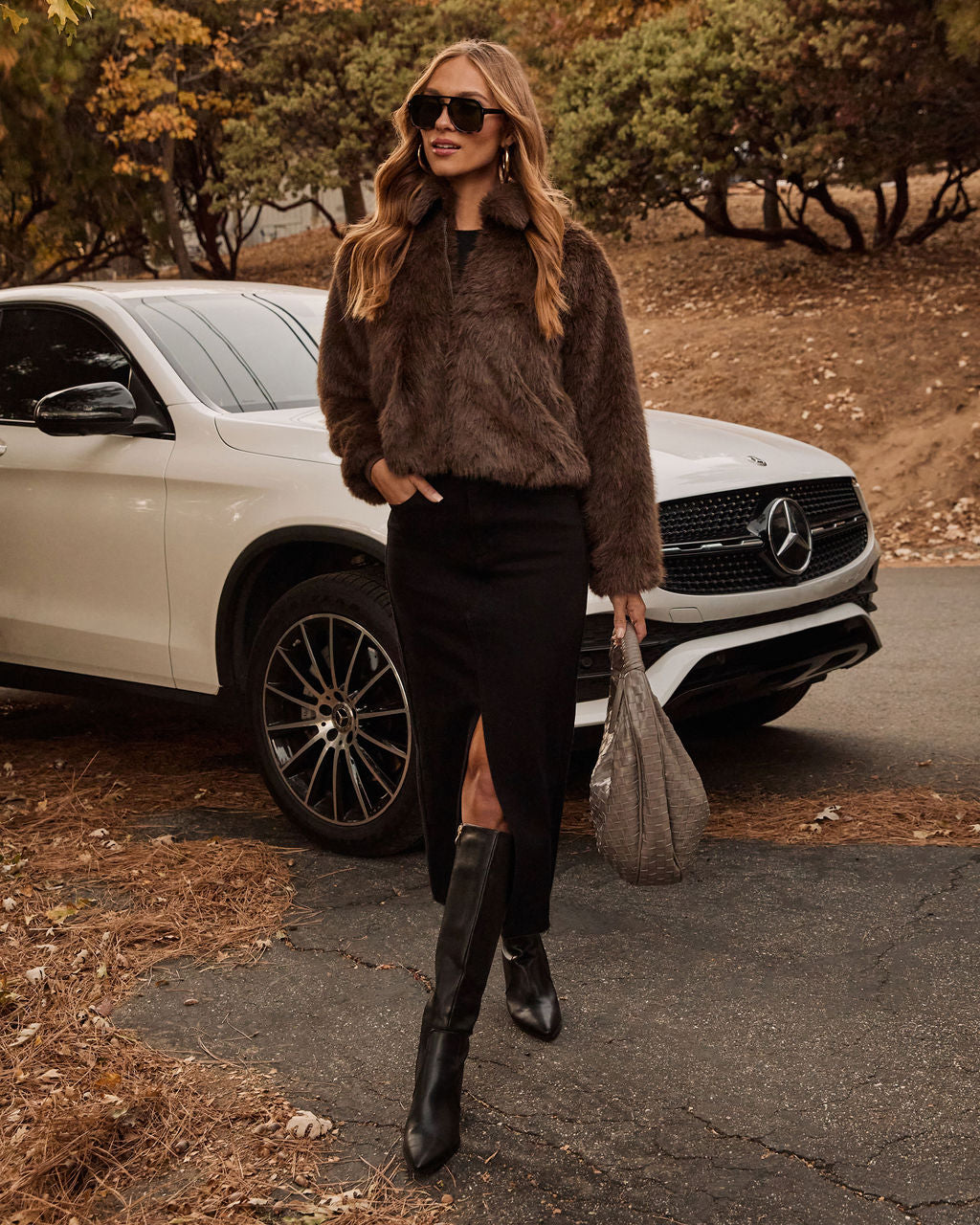 Frostline Faux Fur Coat – VICI