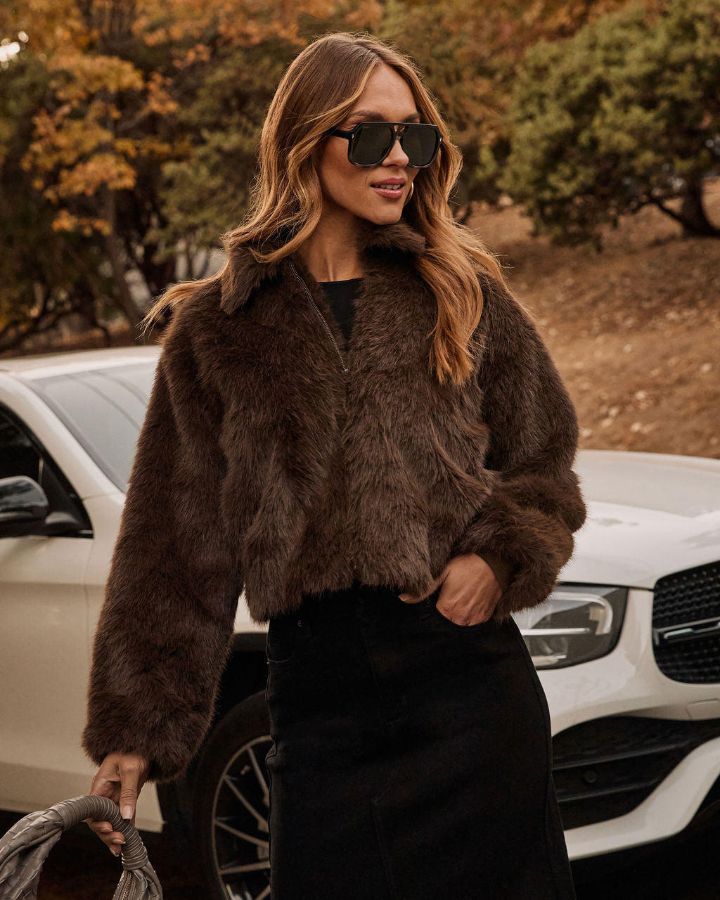 Frostline Faux Fur Coat – VICI