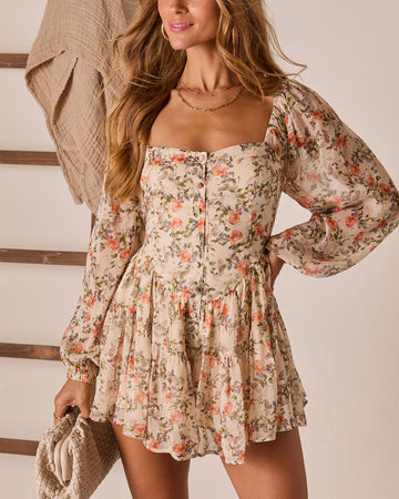 Lendie Fitted Waist Romper