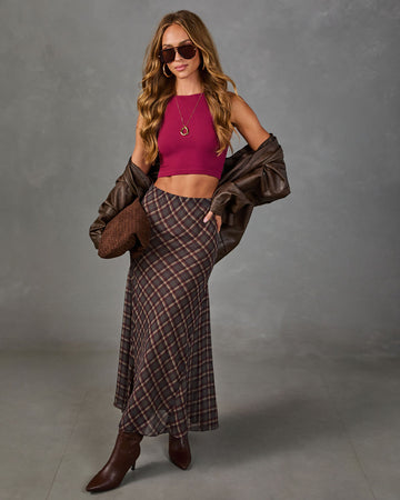 Kiki Seamless Knit Crop Top