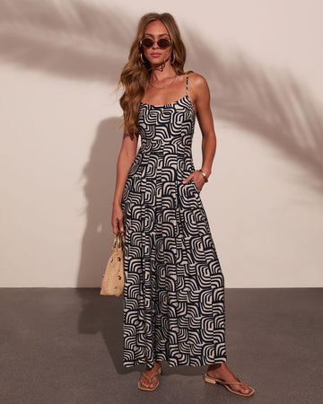 Seaside Darling Abstract Print Jumpsuit