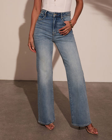 Rosmie Super Stretch Flare Jeans