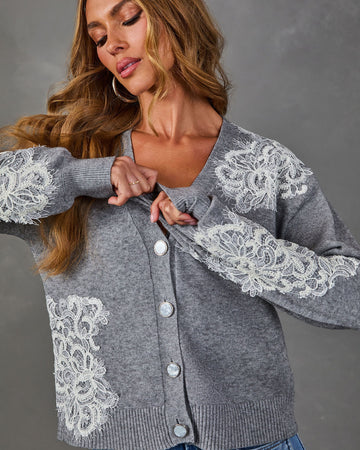 Josaphina Knit Lace Cardigan