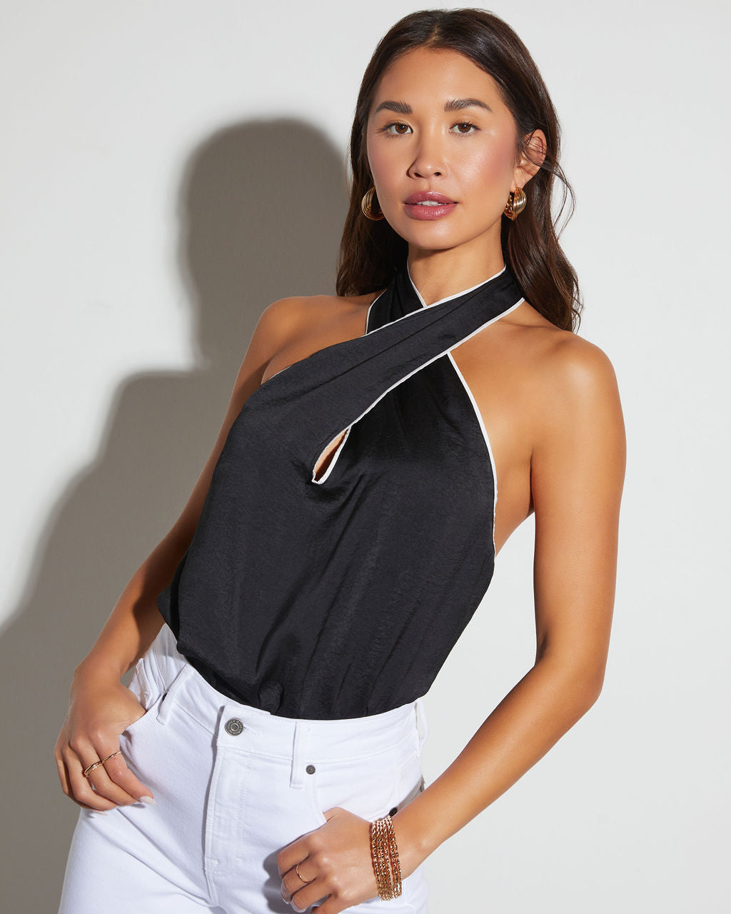 Midnight Muse Halter Neck Bodysuit – VICI 