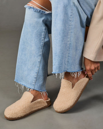 Cozy Drift Sherpa Mules