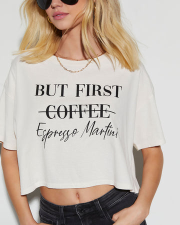 But First Espresso Martini Graphic Tee