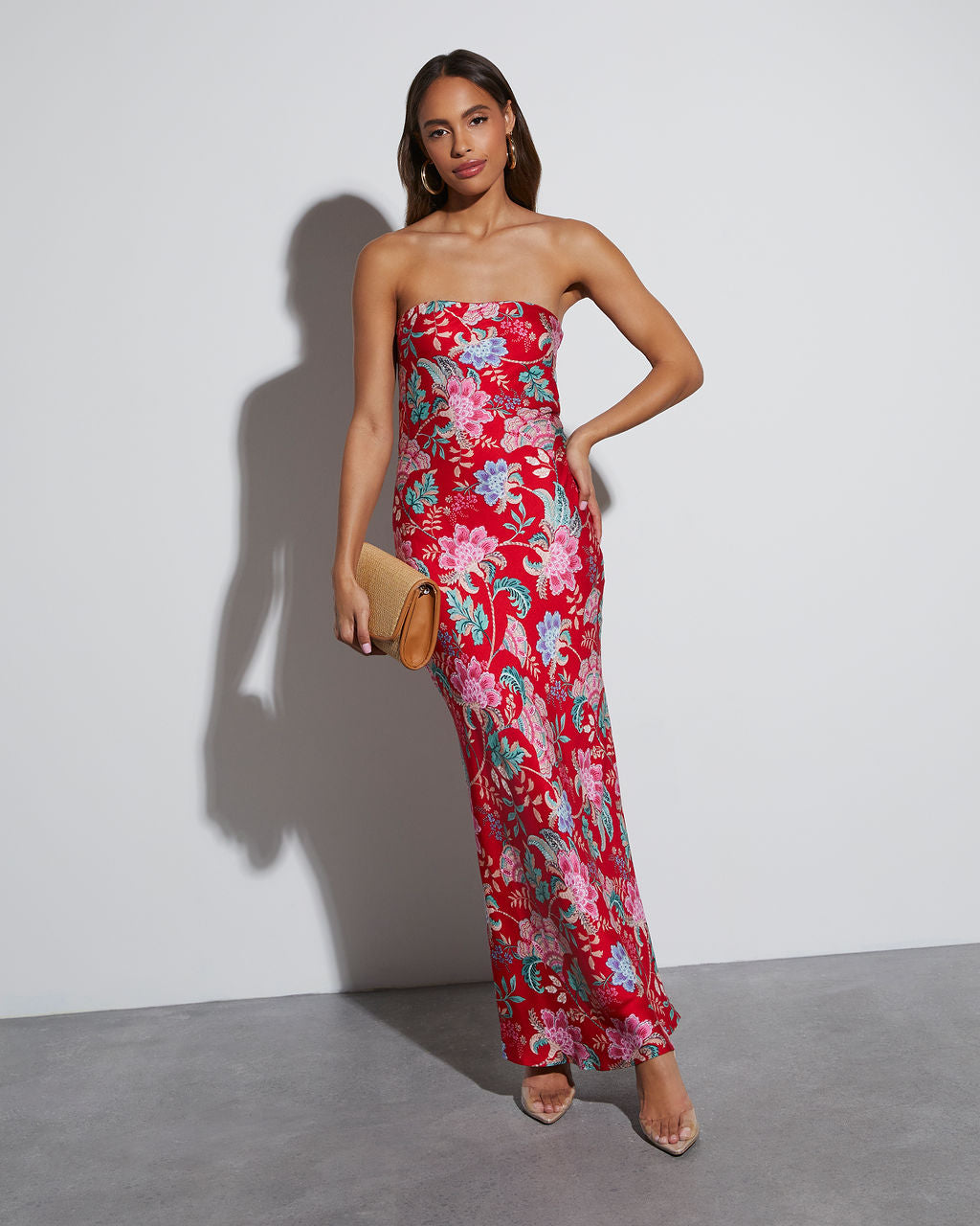 Rosemary Strapless Slip Maxi Dress – VICI