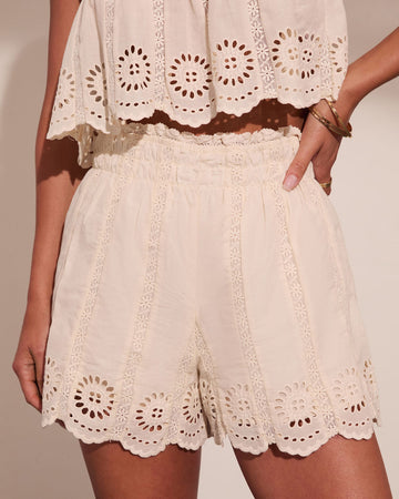 Gleaming Edit Eyelet Shorts