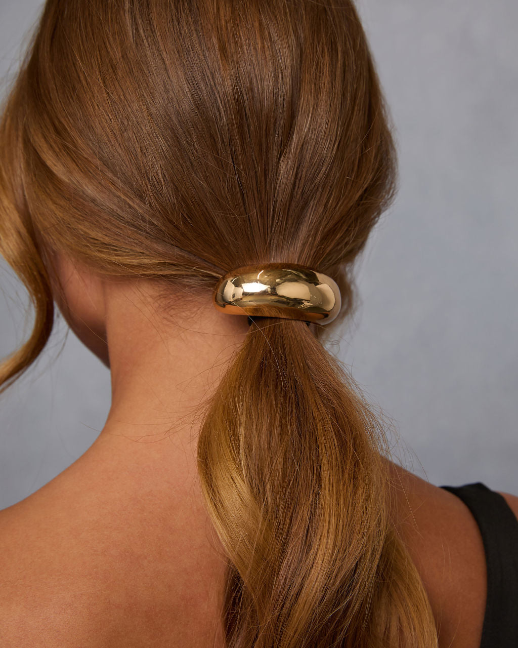 Satya Glossy Dome Pony Cuff – VICI