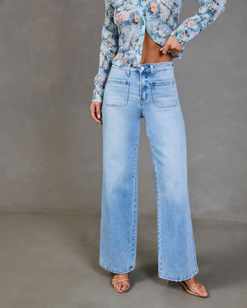 Serenna Super Stretch Wide Leg Jeans