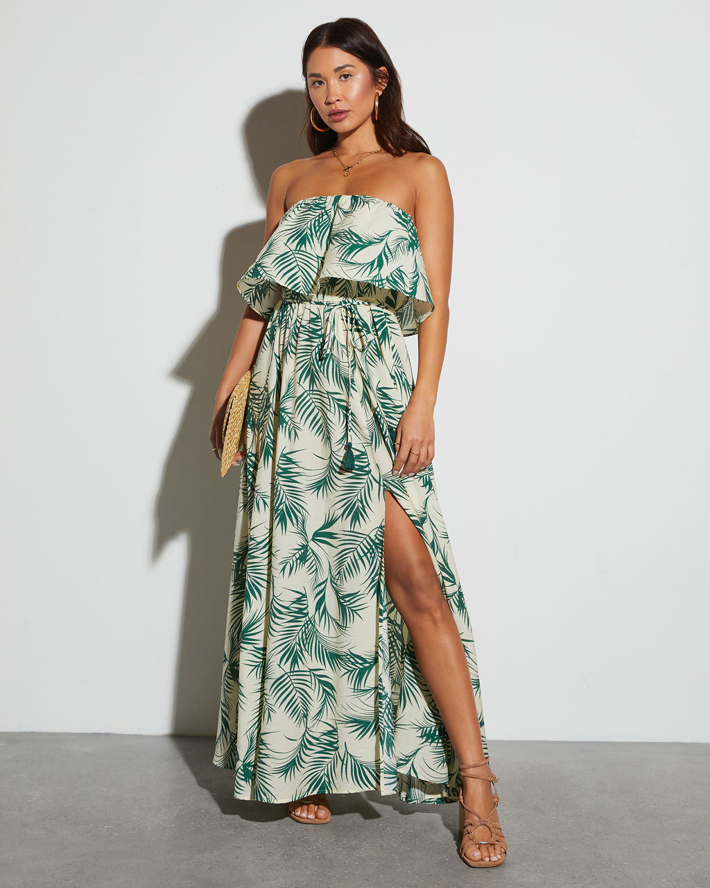 ivory and green dress Couture Club 1G2M8 Green Ivory A Mother Of The Bride A Line Dress – The  Rose Wardrobe