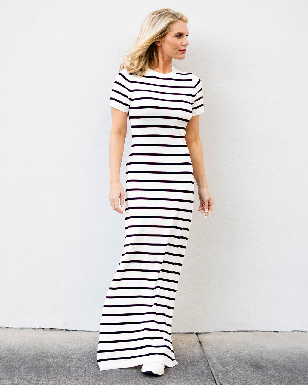 Essential Striped Maxi Dress VICI Essential Striped Maxi Dress VICI