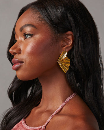 Opulence Leaf Earrings
