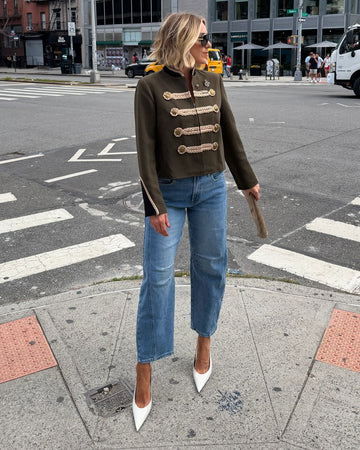 Carlton Crest Braided Military Jacket