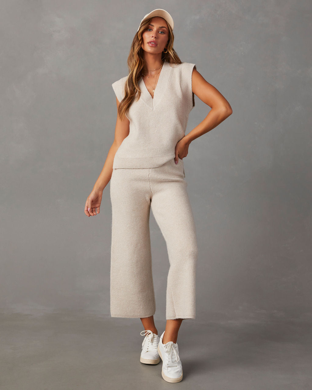 Always Cozy Ribbed Wide Leg Pants – VICI