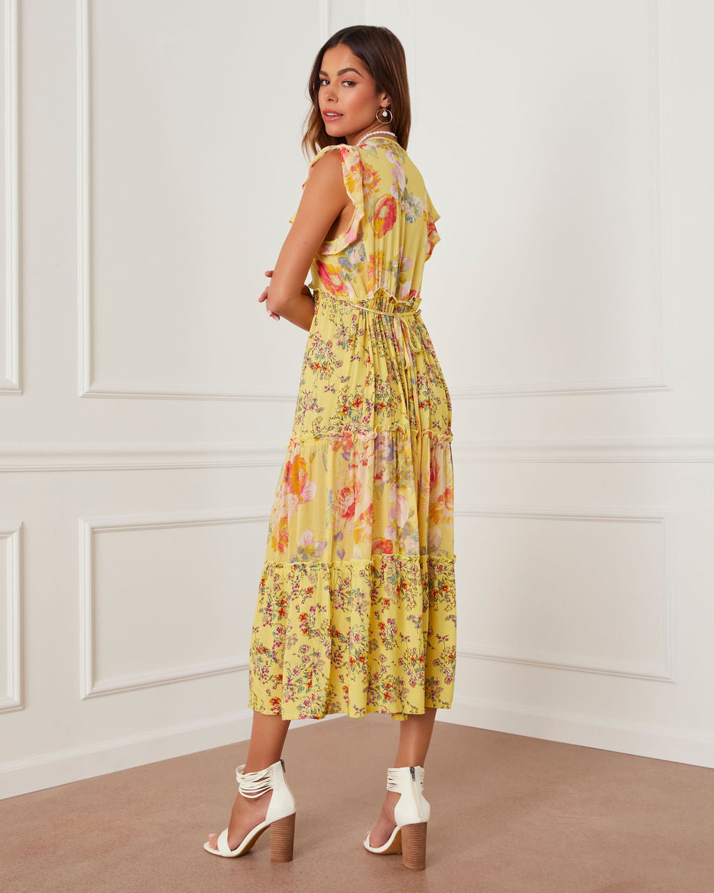 boho tiered maxi dress Womens Maxi Dress