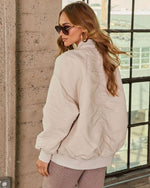 Birch % Toasty Babe Bomber Jacket-4