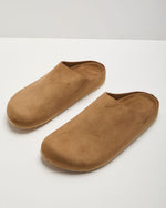 Moon Tide Faux Suede Slide Mule