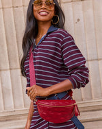 Jenny Faux Leather Belt Bag