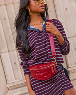 Jenny Faux Leather Belt Bag
