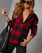 Fireside Manor Plaid Shirt Jacket