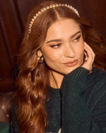 Sleigh Scene Rhinestone Embellished Headband