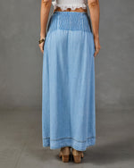 Jaydah Denim Maxi Skirt