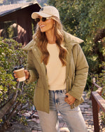 Olive % Averia Street Puffer Jacket-5