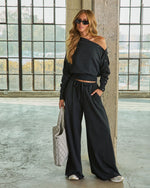 Leisure Hours Snap Off the Shoulder Top