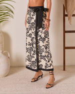 Lindsi Printed Wrap Tie Sarong