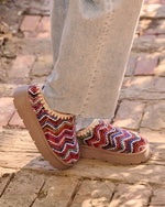 Multi % Emberlane Embroidered Platform Mules-4