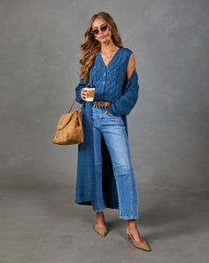 Soft Sunday Knit Longline Cardigan